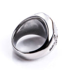 Virgin Mary Stainless Steel Ring Cross Sign Catholic Rings