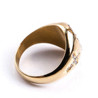 Virgin Mary Stainless Steel Ring Cross Sign Catholic Rings
