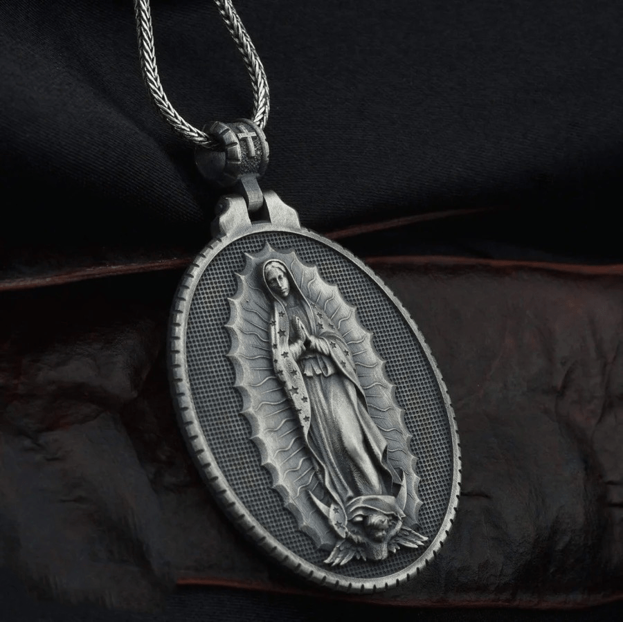 Our Lady of Guadalupe Virgin Mary Necklace