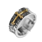 Adjustable Cross Ring Jewelry