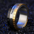 "The Genesis" Time and Date Ring