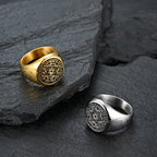 Talisman Seal of Solomon Six-Pointed Star Constellation Rings