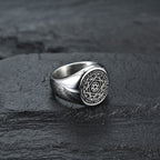 Talisman Seal of Solomon Six-Pointed Star Constellation Rings