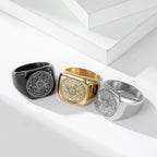 Seals of The Seven Archangels Protection Solomon Kabbalah Titanium