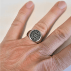Talisman Seal of Solomon Six-Pointed Star Constellation Rings