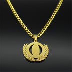 Classic Style Olive Branch with Our Lady of Guadalupe Rhinestones