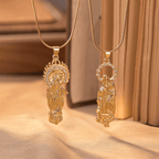 Luxury Style Assumption of Virgin Mary Our Lady of Guadalupe Pendant