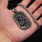 Classic Style St. Michael the Archangel Protection Stainless Steel