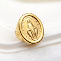 Classic Minimalist Style Virgin Mary Miraculous Medal Faith Connection