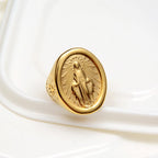 Classic Minimalist Style Virgin Mary Miraculous Medal Faith Connection