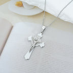 Modern Classic Style Multicolor Crucifix St. Benedict Medal Protection