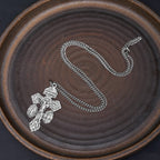 Classic Style 3 Colors Pardon Crucifix Double Sided Engraved Pendant