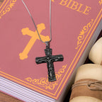 Classic Style Trinity Cross Father & Son & Holy Spirit Pendant
