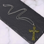 Classic Style Trinity Cross Father & Son & Holy Spirit Pendant