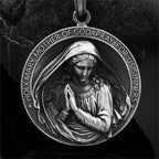 Classic Style Holy Mary Mother Of God Pray For Us Sinners Necklace