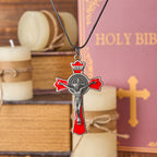 Classic Style Multicolor of Crucifix Divine Protection Pendant