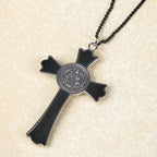 Classic Style Multicolor of Crucifix Divine Protection Pendant