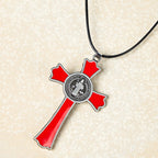 Classic Style Multicolor of Crucifix Divine Protection Pendant