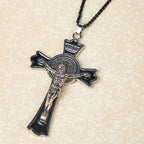 Classic Style Multicolor of Crucifix Divine Protection Pendant