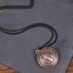 Classic Style Crafted St. Benedict Symbol Pendant Necklace