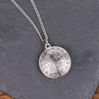 Classic Style Crafted St. Benedict Symbol Pendant Necklace