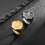 Exclusive Crafted Archangel St. Michael Ring-Expression of Daily Faith
