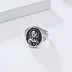 Divine Grace Blessed Virgin Mary Ring-A Tribute to Holy Love