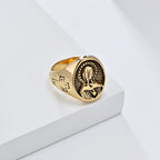 Divine Grace Blessed Virgin Mary Ring-A Tribute to Holy Love