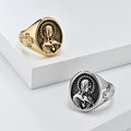 Divine Grace Blessed Virgin Mary Ring-A Tribute to Holy Love