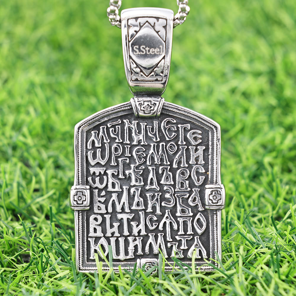 St. George Slaying the Dragon Necklace-A Symbol of Courage and Divine