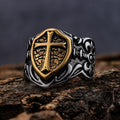 Exclusive Crafted Cross Ring-Expression of Daily Faith