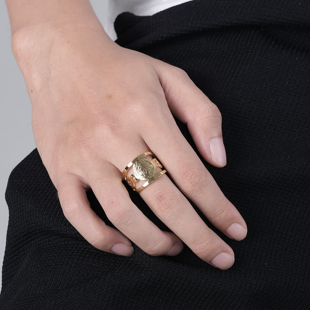 St. Benedict Ring-Divine Protection and Eternal Blessings