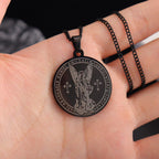 Archangel St. Michael Medallion Necklace-Connect with Celestial