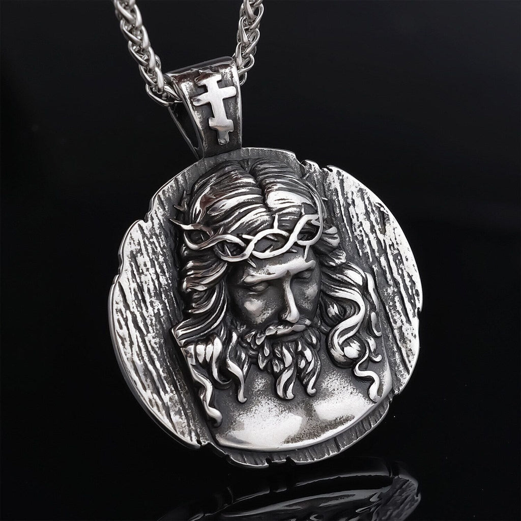 Jesus Crown of Thorns Pendant Necklace-A Profound Symbol of Faith