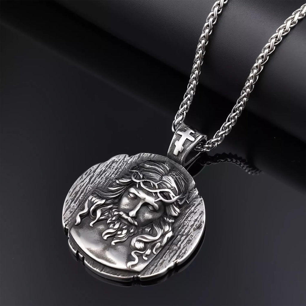 Jesus Crown of Thorns Pendant Necklace-A Profound Symbol of Faith