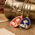 Red & Blue Eucharistic Chalice Necklace-Keep Your Faith Close