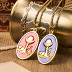 Red & Blue Eucharistic Chalice Necklace-Keep Your Faith Close