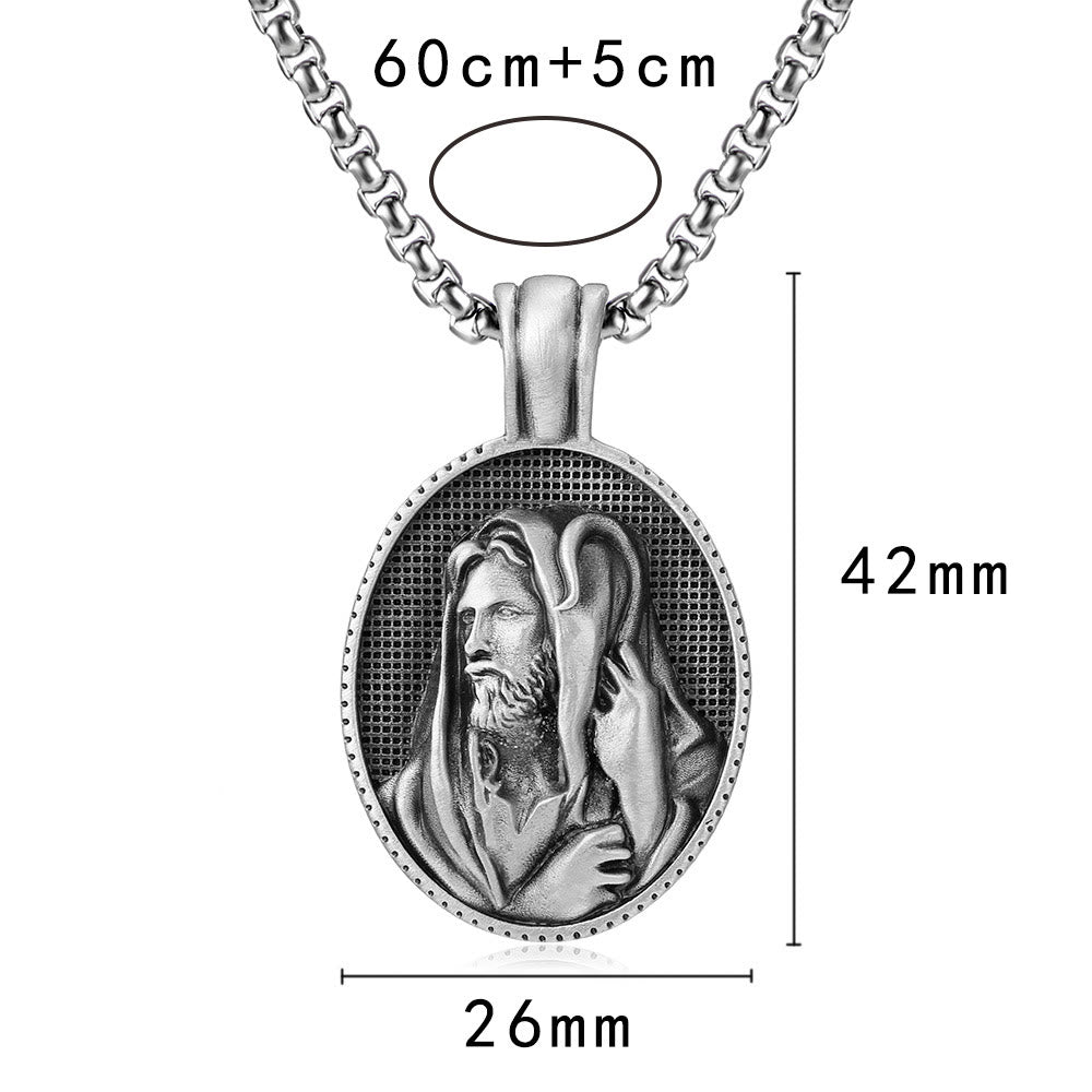 Jesus the Good Shepherd Necklace-A Meaningful Symbol of Love