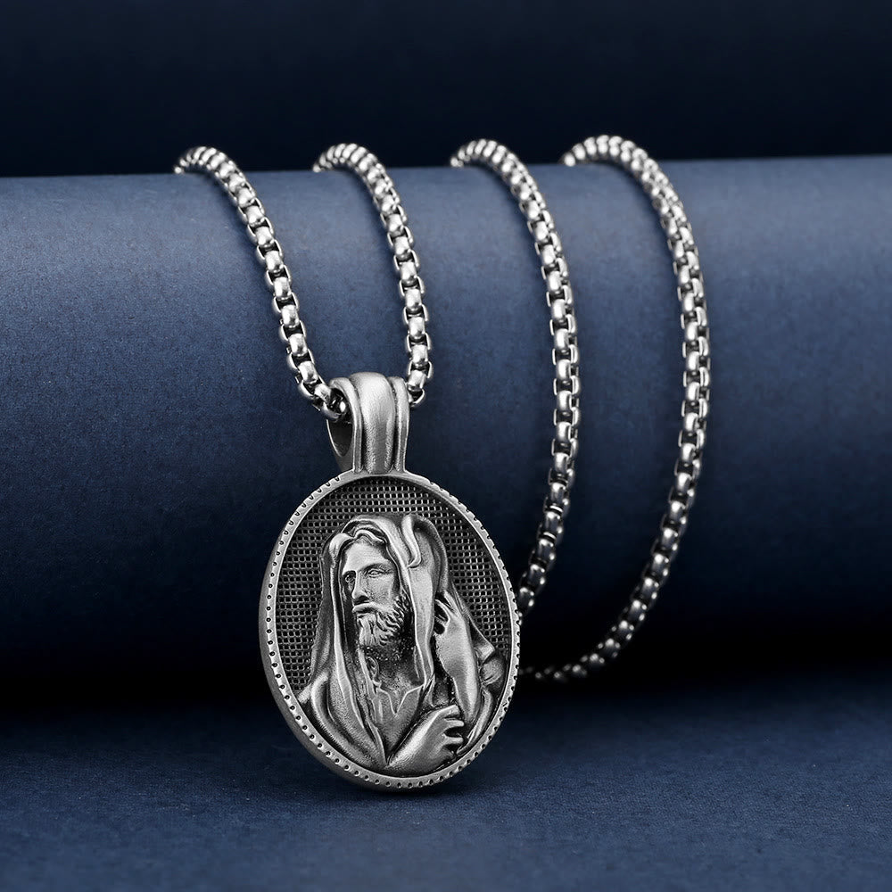 Jesus the Good Shepherd Necklace-A Meaningful Symbol of Love