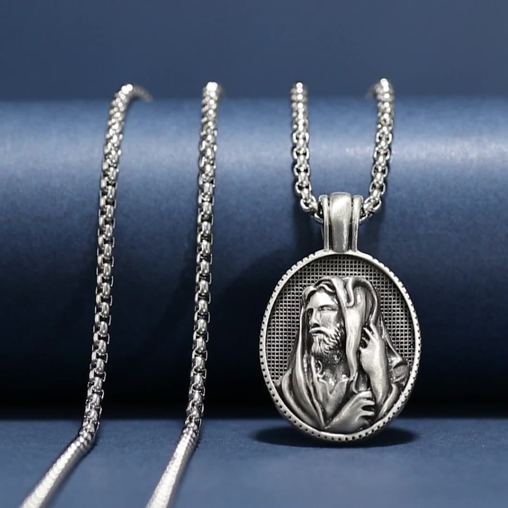Jesus the Good Shepherd Necklace-A Meaningful Symbol of Love