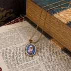 Our Lady Pray For Us-Holy Mary in Prayer Necklace A Profound Symbol