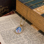 Divine Grace with the Miraculous Medal Necklace-A Testament to Faith