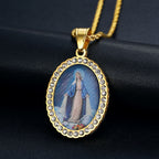 Divine Grace with the Miraculous Medal Necklace-A Testament to Faith