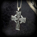 Vintage Trinity Sacred Celtic Cross Necklace