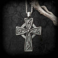 Vintage Trinity Sacred Celtic Cross Necklace