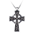 Vintage Trinity Sacred Celtic Cross Necklace