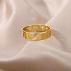 Divine Gold Cross Ring