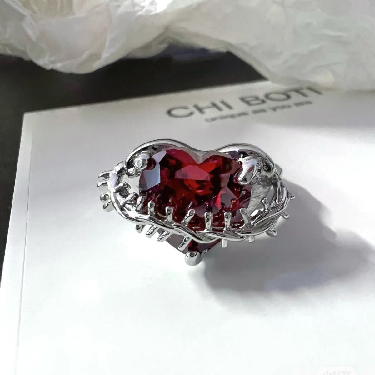 Divine Love & Thorns Ring