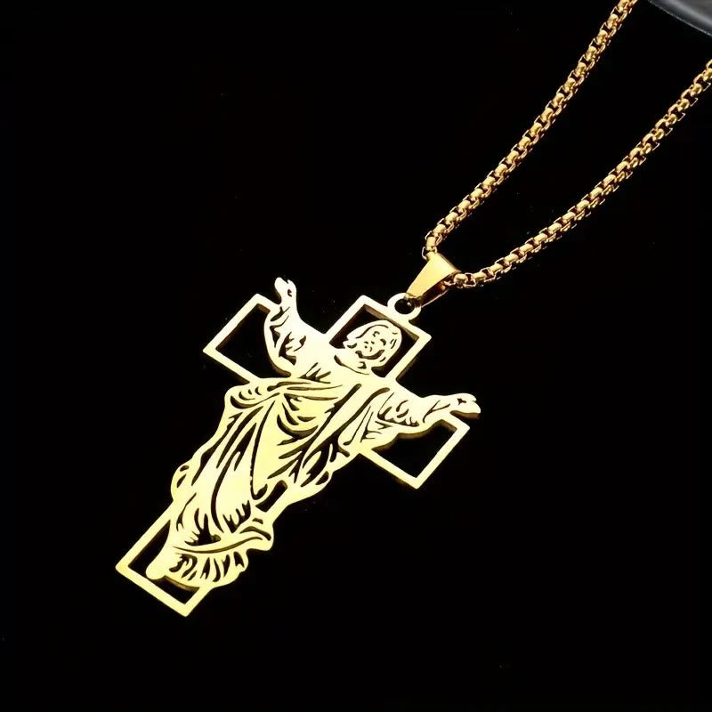 Resurrection & Ascension of Jesus Necklace