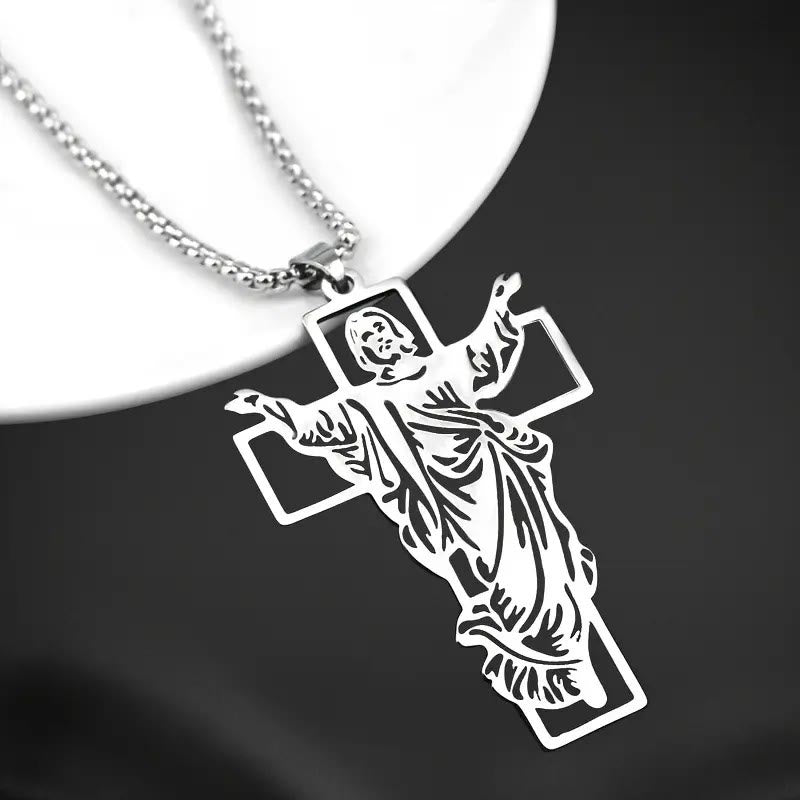 Resurrection & Ascension of Jesus Necklace